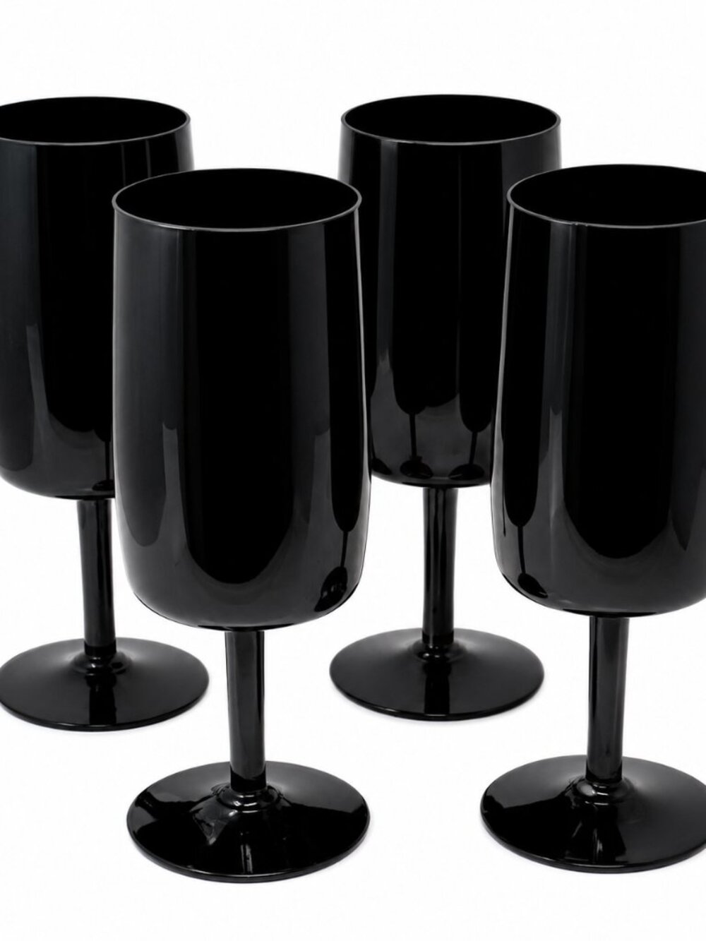 Elegant Black Drinkware Set